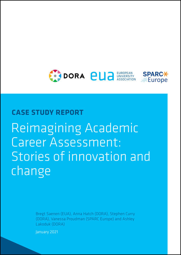 Cover of DORA case studies report