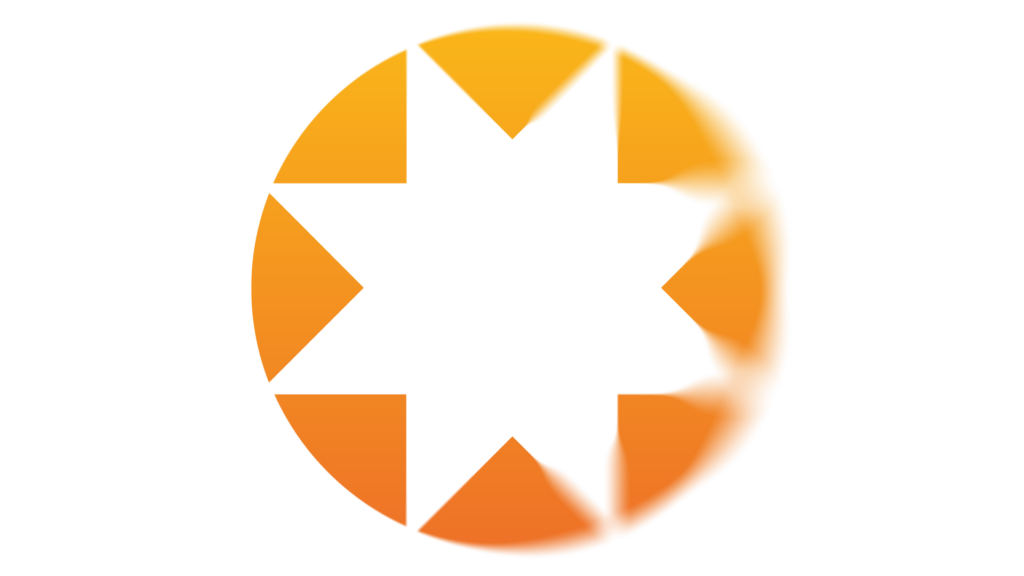 DORA logo in gold with glowing segments